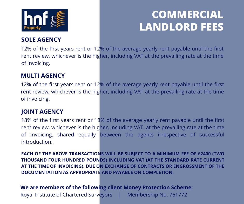 Commercial Landlord Fees
